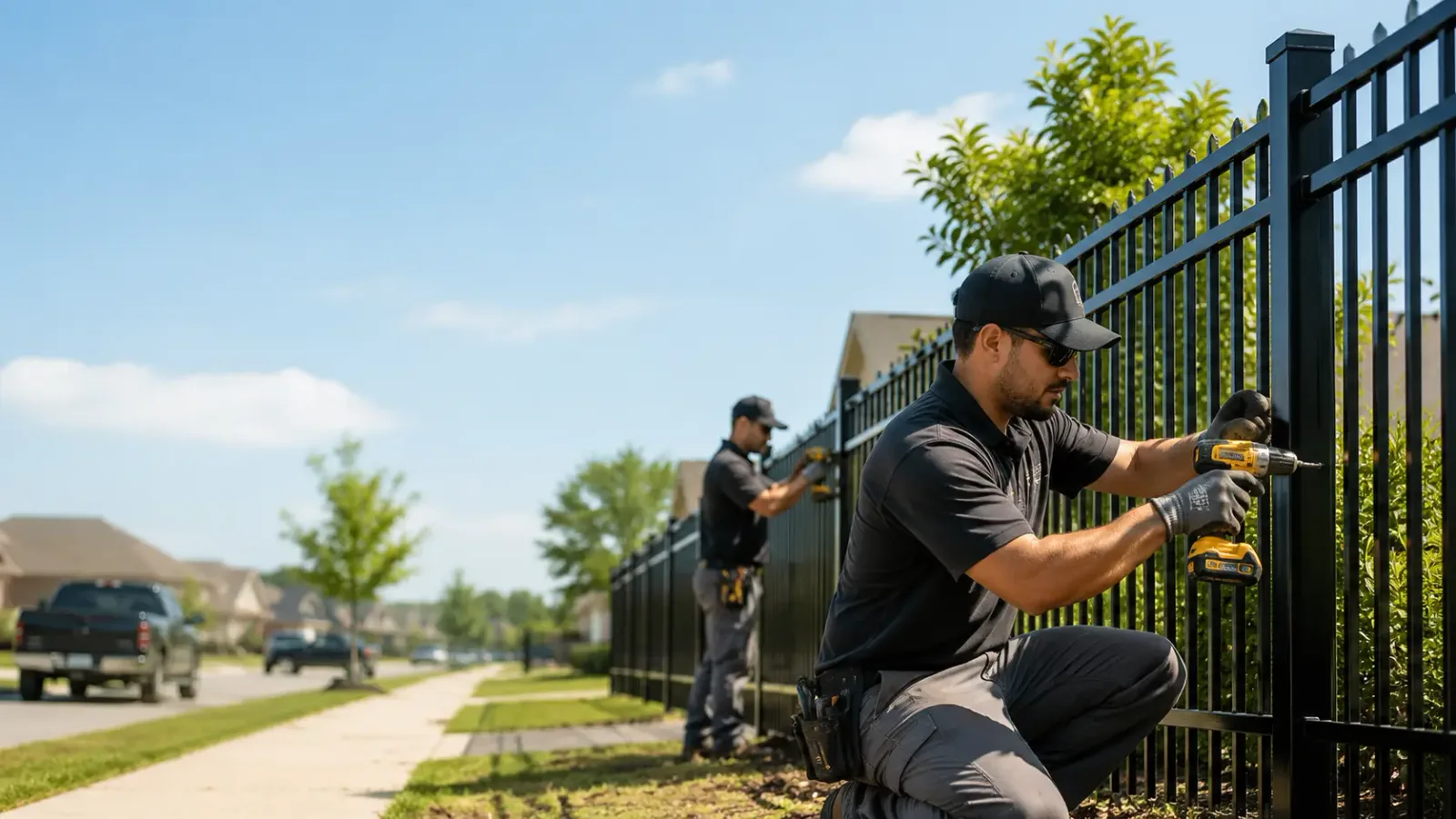 Metal Fence Installation in Tussy, OK